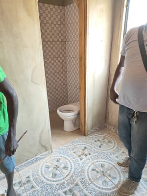 Fine lavori dispensario Afagnan Eve - 2023