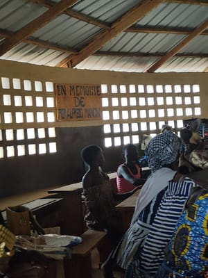 Mensa nella scuola AVITA di Afganan Eve - 2023