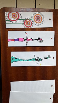 segnalibri avita dipinti a mano